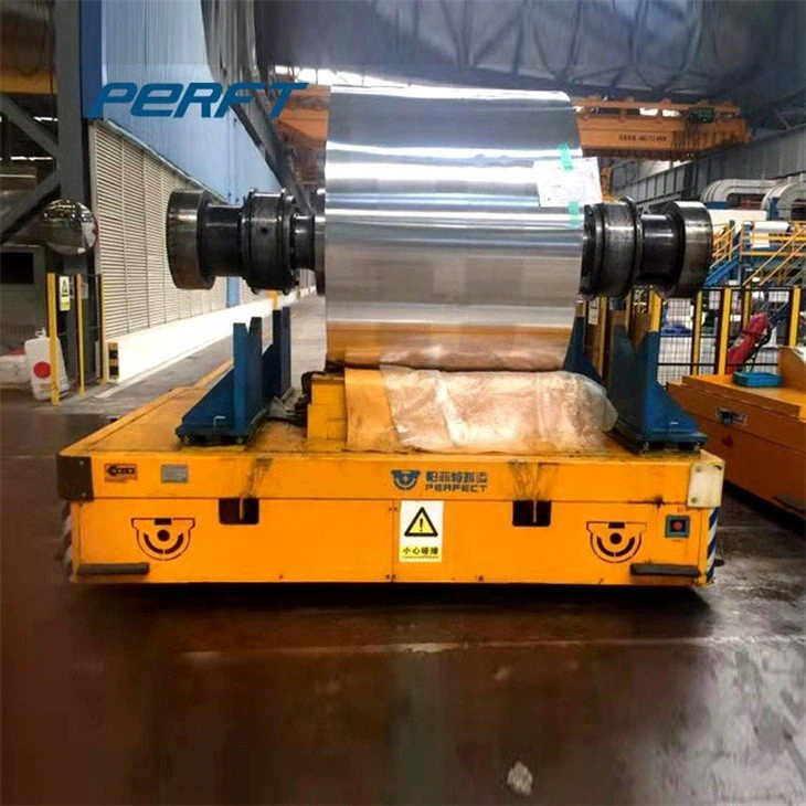 Battery Powered Transfer Trolley On Wheels