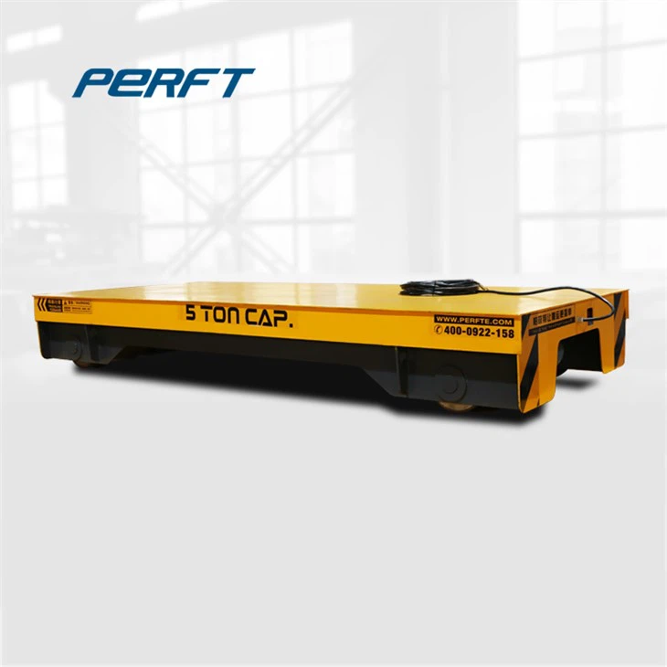 Load 120KG Rail Transfer Car For Workshop